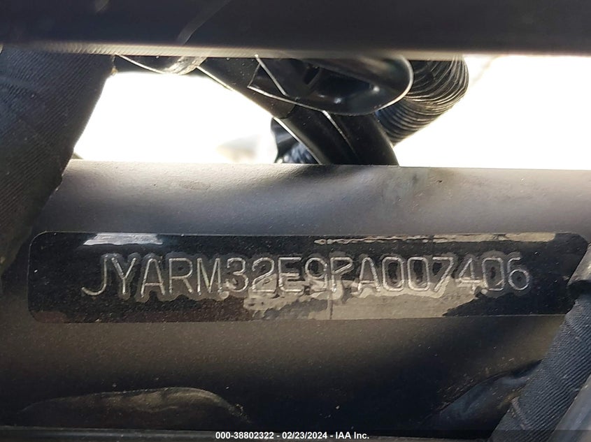 VIN: JYARM32E9PA007406 2023 YAMAHA MT07