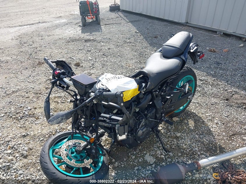 VIN: JYARM32E9PA007406 2023 YAMAHA MT07