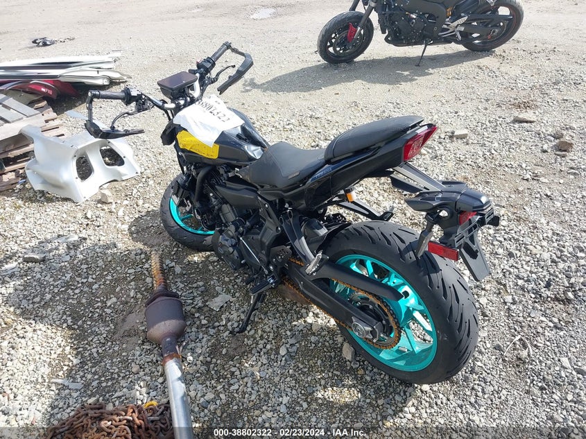 VIN: JYARM32E9PA007406 2023 YAMAHA MT07