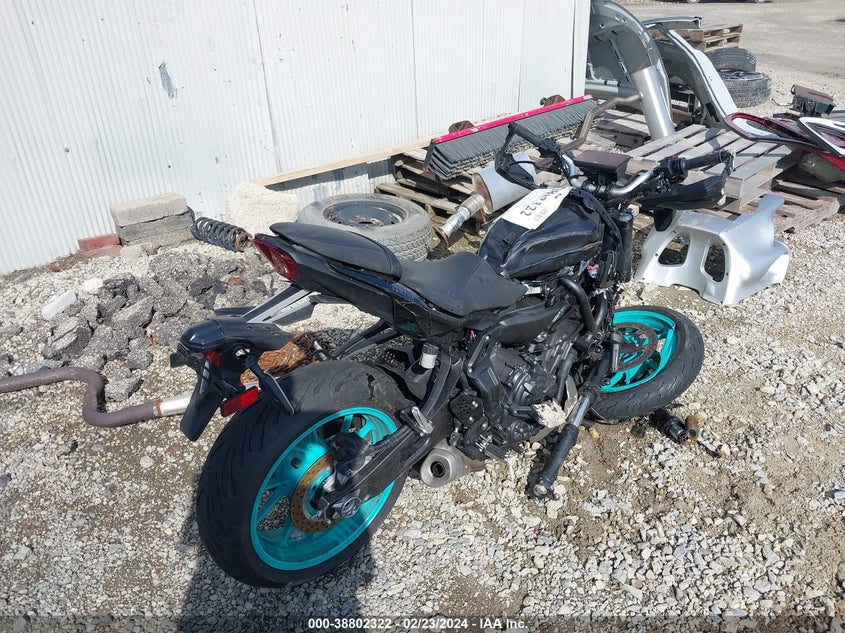 VIN: JYARM32E9PA007406 2023 YAMAHA MT07