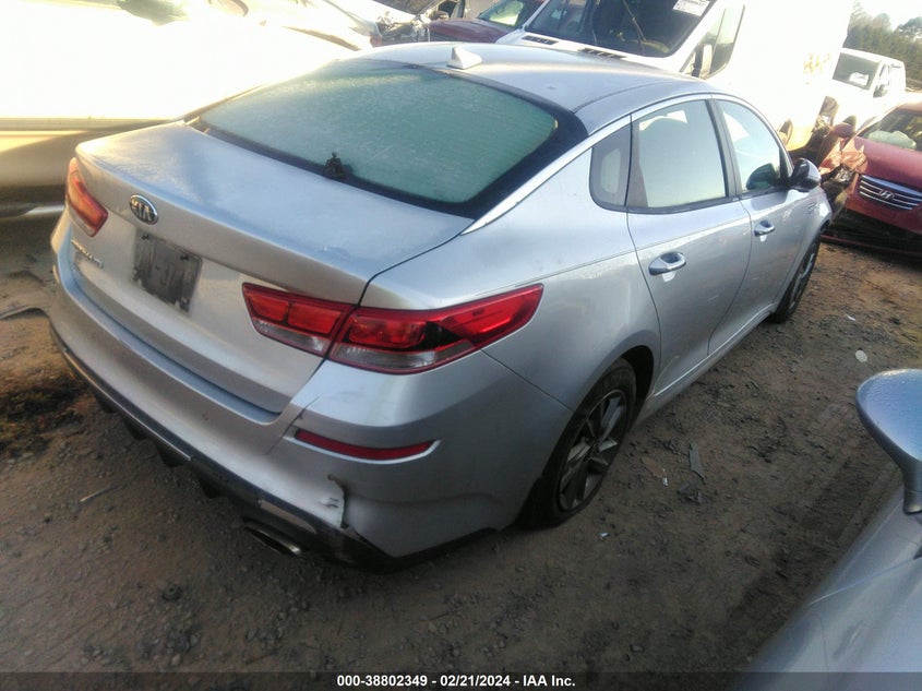 2019 Kia Optima Lx VIN: 5XXGT4L3XKG321242 Lot: 38802349