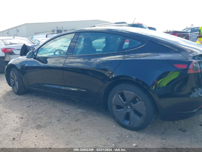 2023 Tesla Model 3 Rear-Wheel Drive VIN: 5YJ3E1EA1PF428550 Lot: 38802399