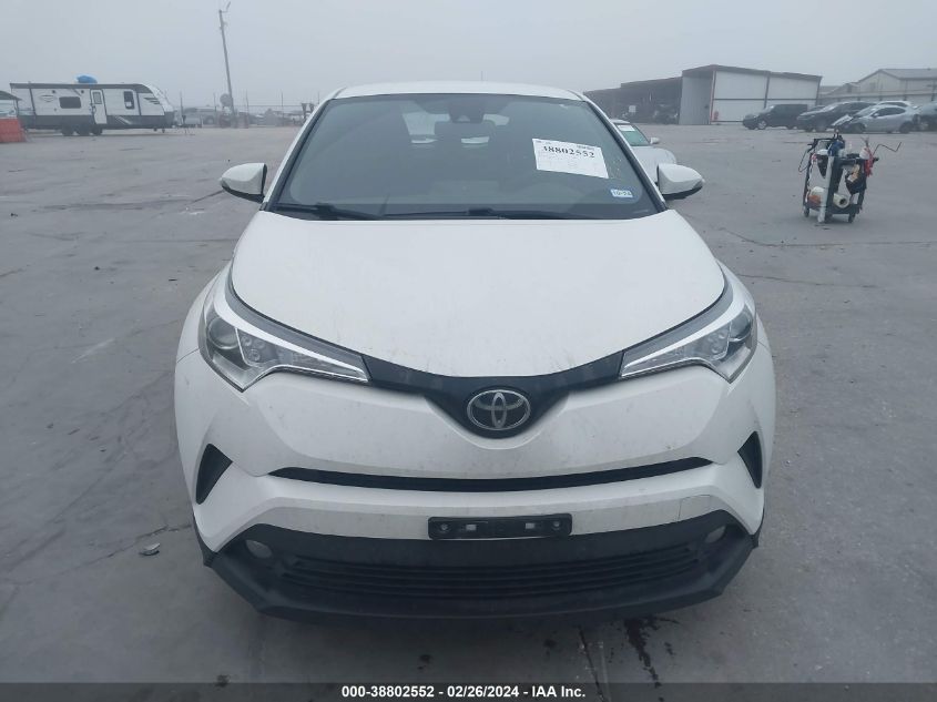 VIN NMTKHMBX5JR037349 2018 TOYOTA C-HR XLE PREMIUM