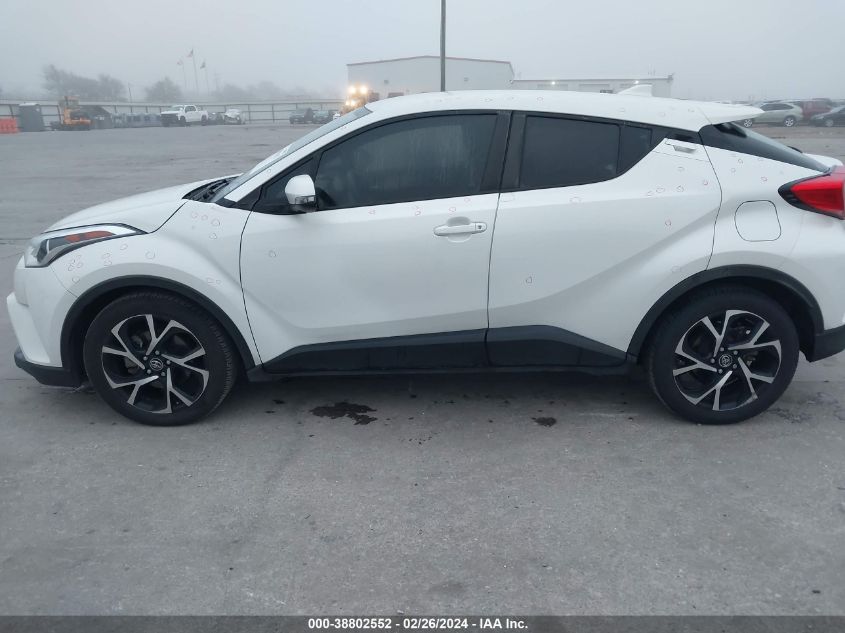 VIN NMTKHMBX5JR037349 2018 TOYOTA C-HR XLE PREMIUM