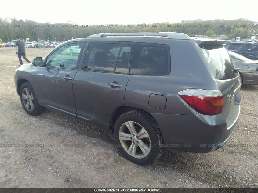 2008 Toyota Highlander Sport VIN: JTEES43A882056212 Lot: 38802631