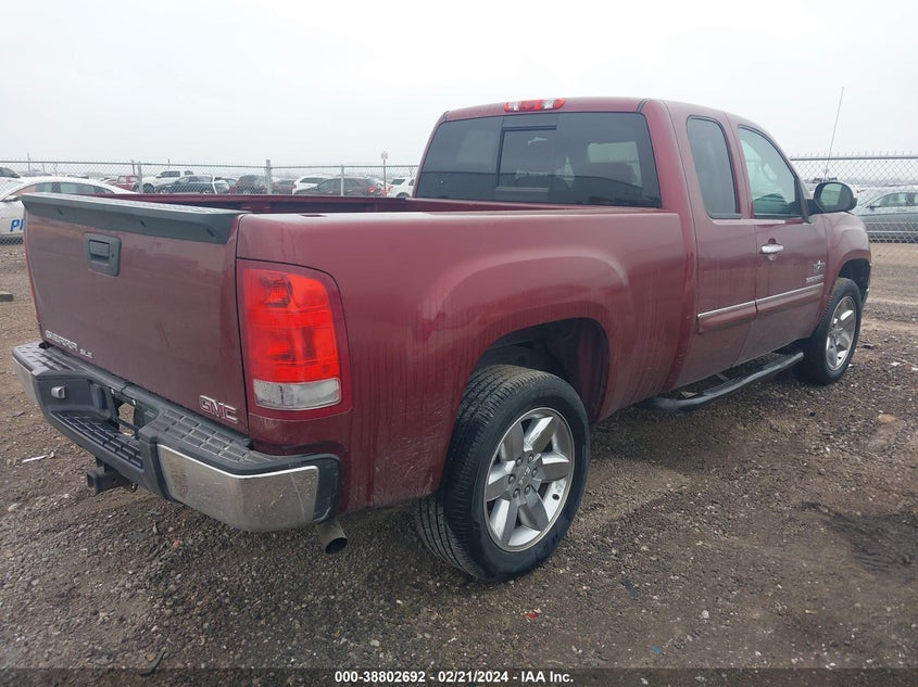 2013 GMC SIERRA 1500 SLE - 1GTR1VE01DZ137072