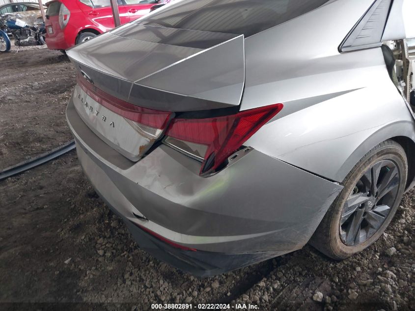 5NPLM4AG5NH064498 2022 Hyundai Elantra Sel