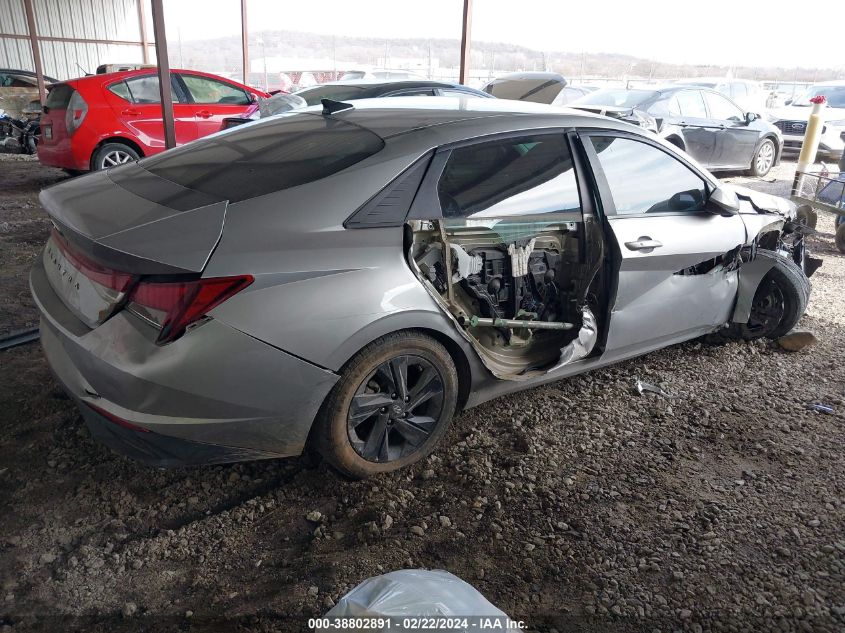 5NPLM4AG5NH064498 2022 Hyundai Elantra Sel