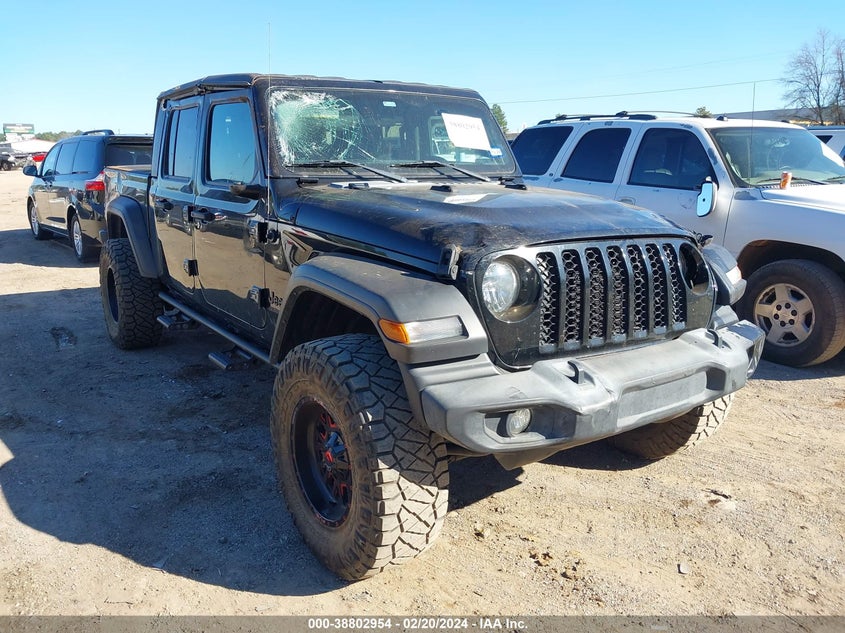 VIN 1C6HJTAG6LL121980 2020 JEEP GLADIATOR SPORT S 4X4