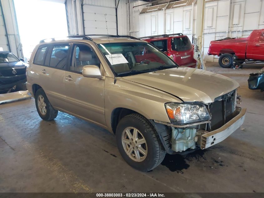 2004 Toyota Highlander VIN: JTEGD21A240092512 Lot: 38803003