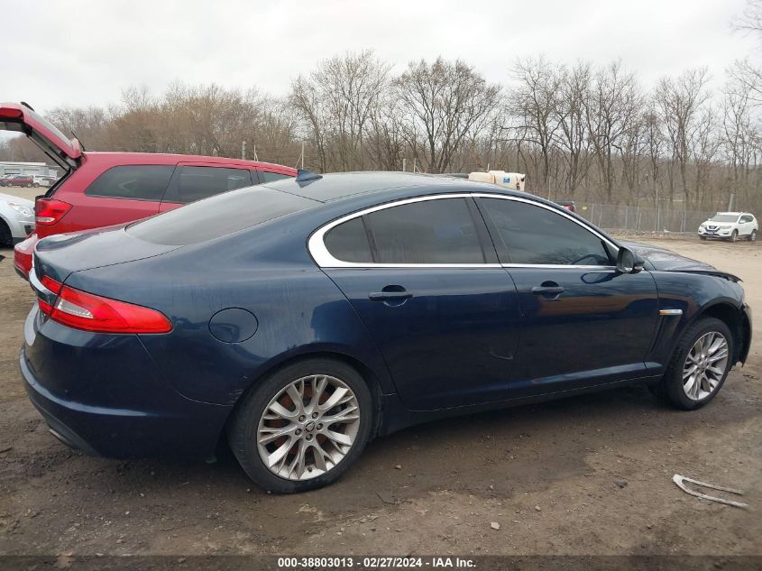 2013 Jaguar Xf I4 T VIN: SAJWA0ES5DPS63858 Lot: 38803013