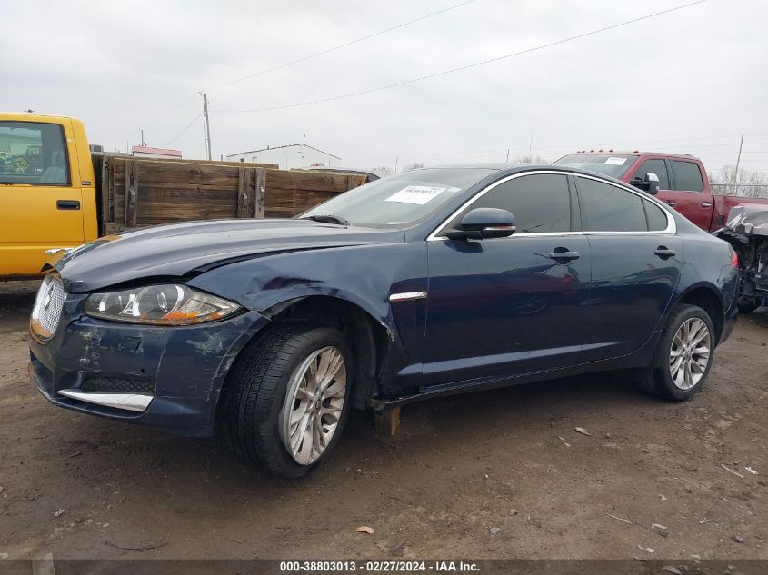 SAJWA0ES5DPS63858 2013 Jaguar Xf I4 T