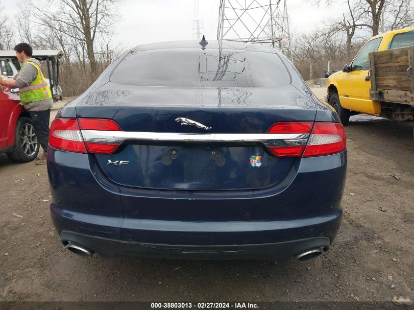 2013 Jaguar Xf I4 T VIN: SAJWA0ES5DPS63858 Lot: 38803013