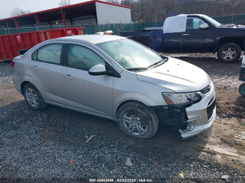 2018 Chevrolet Sonic Ls Auto VIN: 1G1JB5SHXJ4110653 Lot: 38803048