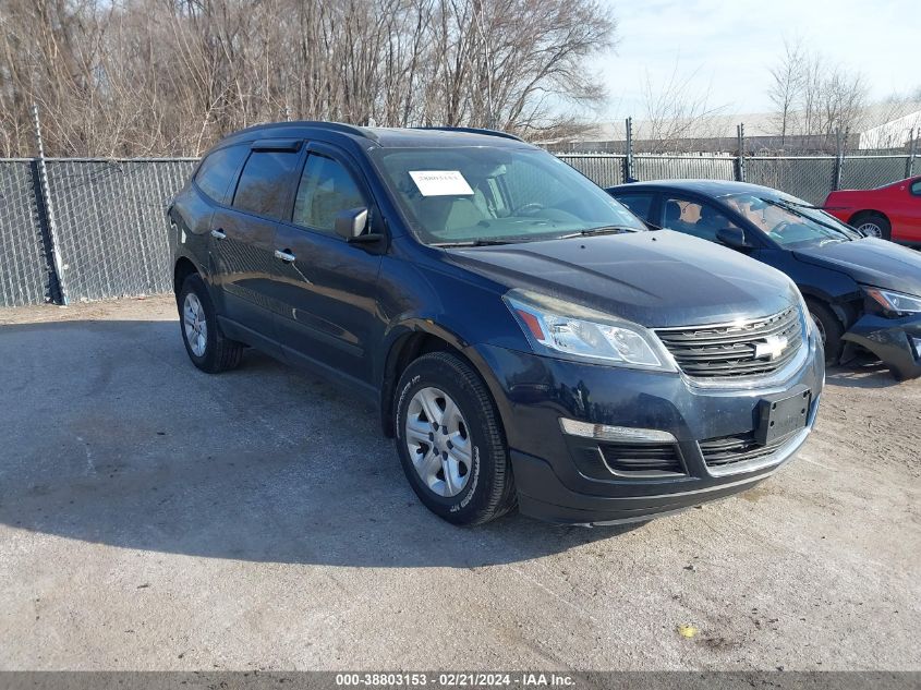 2016 Chevrolet Traverse Ls VIN: 1GNKRFKDXGJ238449 Lot: 38803153