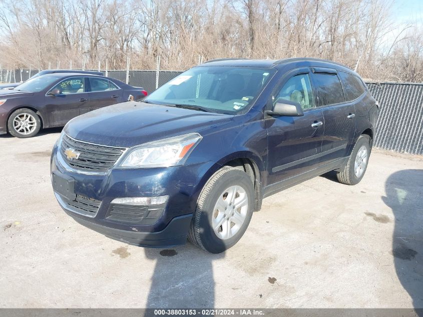 2016 Chevrolet Traverse Ls VIN: 1GNKRFKDXGJ238449 Lot: 38803153