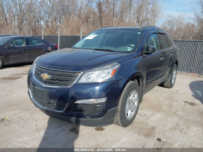 2016 Chevrolet Traverse Ls VIN: 1GNKRFKDXGJ238449 Lot: 38803153