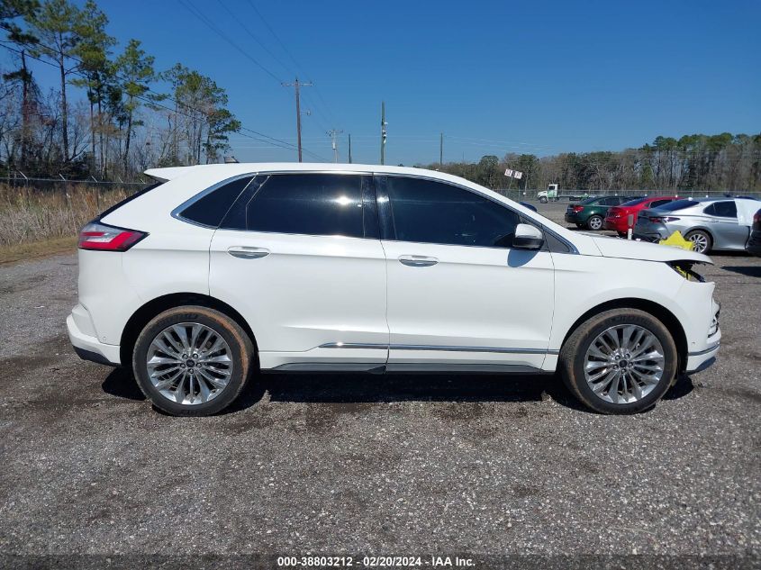 2020 Ford Edge Titanium VIN: 2FMPK3K99LBB06127 Lot: 38803212