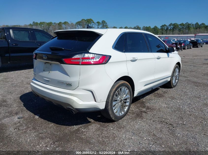 2020 Ford Edge Titanium VIN: 2FMPK3K99LBB06127 Lot: 38803212