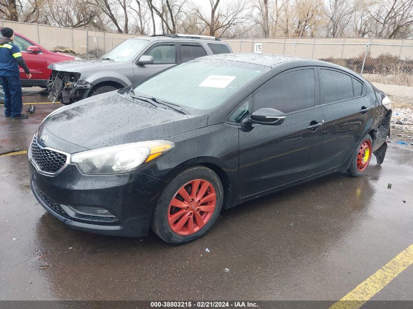 2015 Kia Forte Lx VIN: KNAFX4A61F5279144 Lot: 38803215