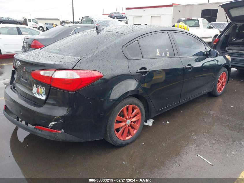 2015 Kia Forte Lx VIN: KNAFX4A61F5279144 Lot: 38803215