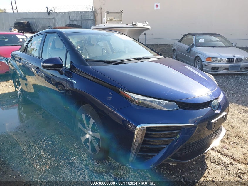 2018 Toyota Mirai VIN: JTDBVRBD8JA004128 Lot: 38803330