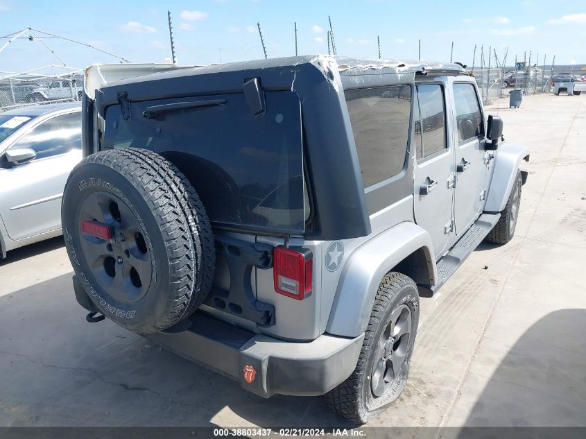 2017 Jeep Wrangler Unlimited Freedom 4X4 VIN: 1C4BJWDG9HL608626 Lot: 38803437