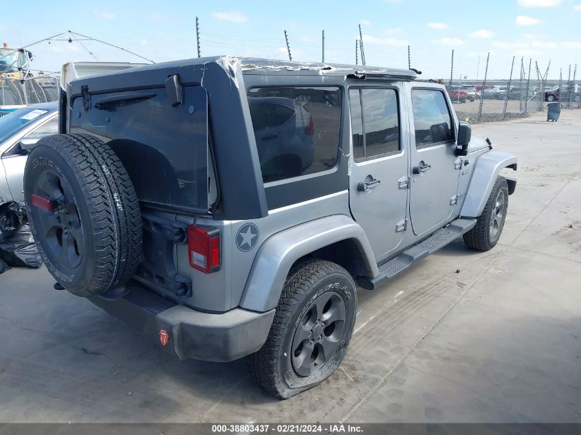 2017 Jeep Wrangler Unlimited Freedom 4X4 VIN: 1C4BJWDG9HL608626 Lot: 38803437