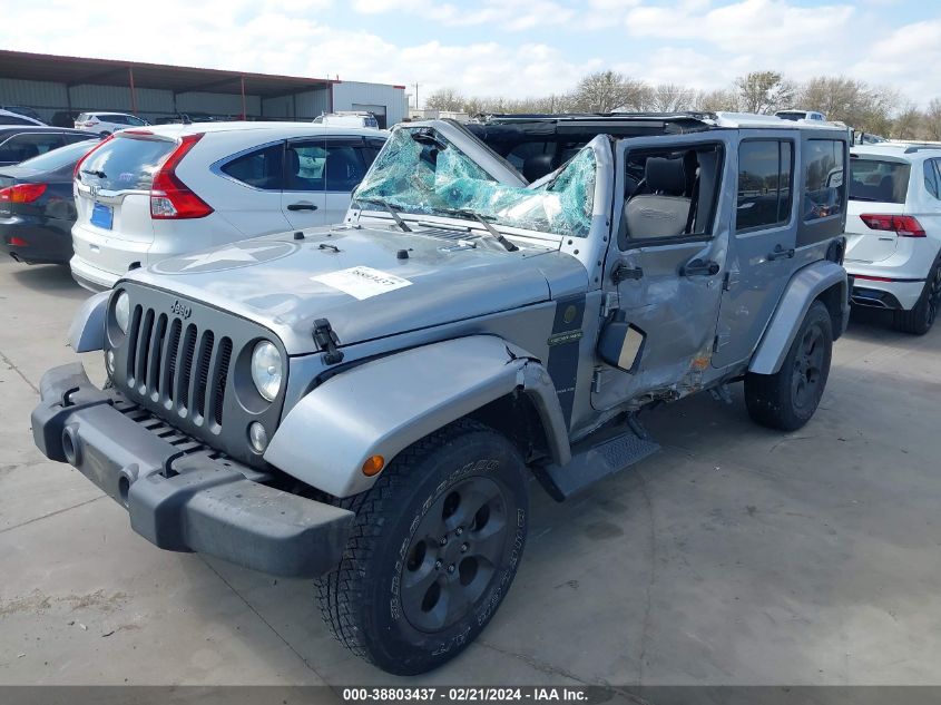 2017 Jeep Wrangler Unlimited Freedom 4X4 VIN: 1C4BJWDG9HL608626 Lot: 38803437