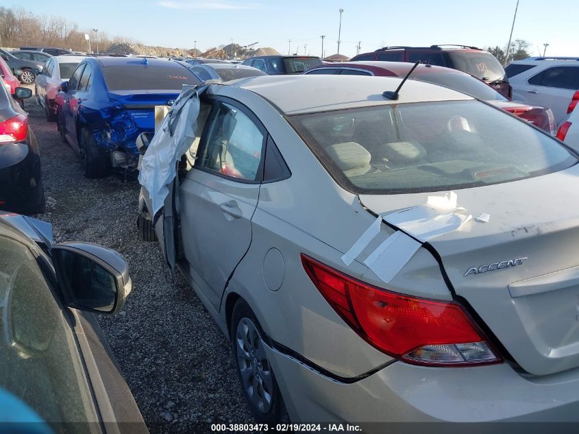 2016 Hyundai Accent Se VIN: KMHCT4AE6GU080361 Lot: 38803473