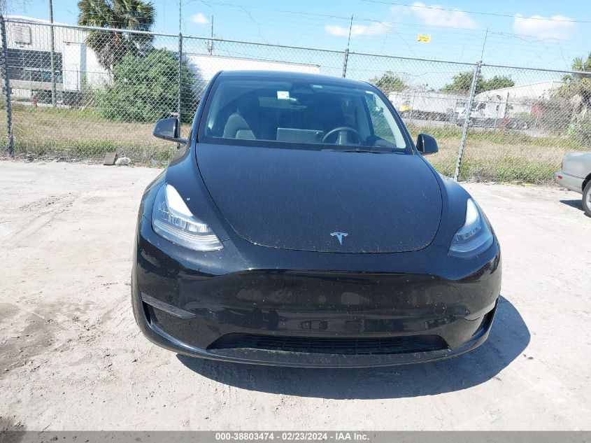 2023 Tesla Model Y Awd/Long Range Dual Motor All-Wheel Drive VIN: 7SAYGDEE2PA044863 Lot: 38803474