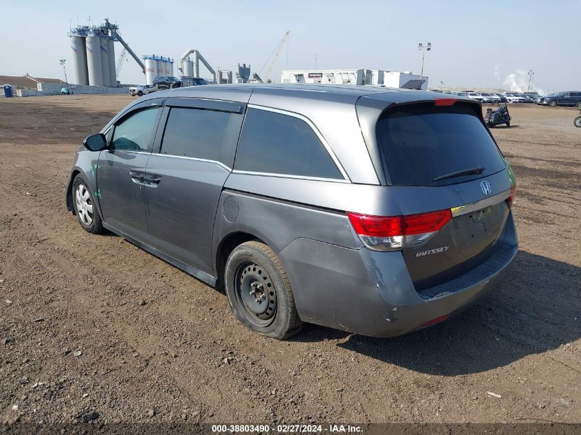 2014 Honda Odyssey Lx VIN: 5FNRL5H2XEB138235 Lot: 38803490