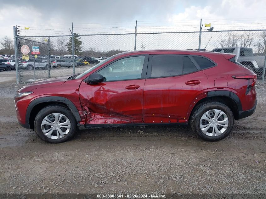 2024 Chevrolet Trax Fwd Sp VIN: KL77LFE2XRC137118 Lot: 38803541