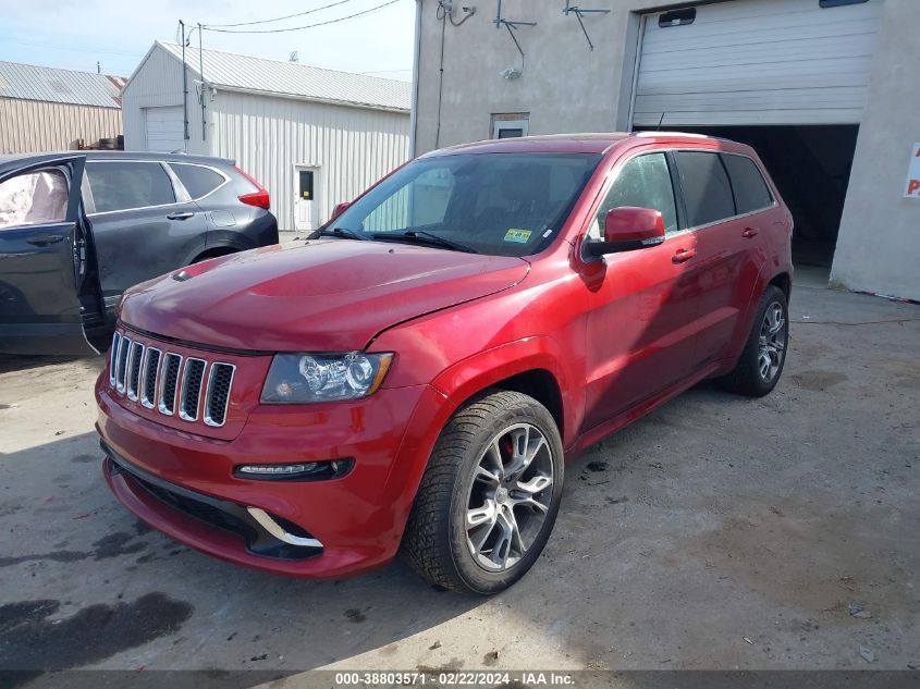 2012 Jeep Grand Cherokee Srt8 VIN: 1C4RJFDJ9CC212151 Lot: 38803571