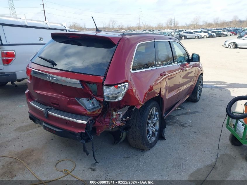 2012 Jeep Grand Cherokee Srt8 VIN: 1C4RJFDJ9CC212151 Lot: 38803571