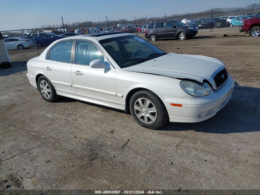 2003 Hyundai Sonata VIN: KMHWF25S23A790247 Lot: 38803597