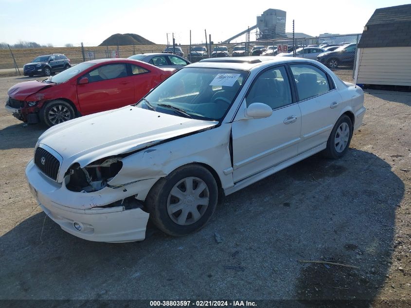 2003 Hyundai Sonata VIN: KMHWF25S23A790247 Lot: 38803597