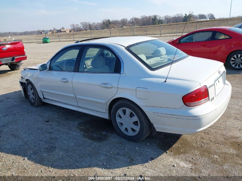2003 Hyundai Sonata VIN: KMHWF25S23A790247 Lot: 38803597