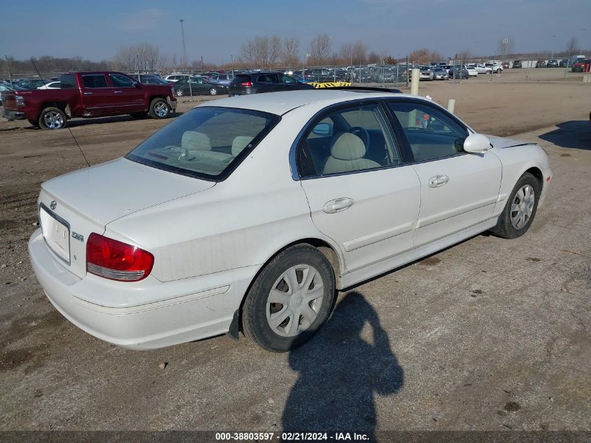 2003 Hyundai Sonata VIN: KMHWF25S23A790247 Lot: 38803597
