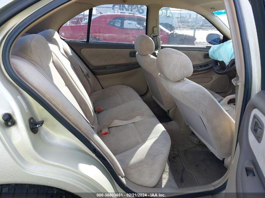 1999 Nissan Altima Gle/Gxe/Se/Se-L/Xe VIN: 1N4DL01D8XC246741 Lot: 38803651