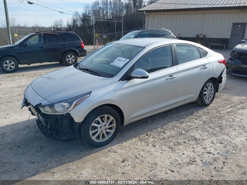 VIN 3KPC24A32KE047712 2019 HYUNDAI ACCENT SEL