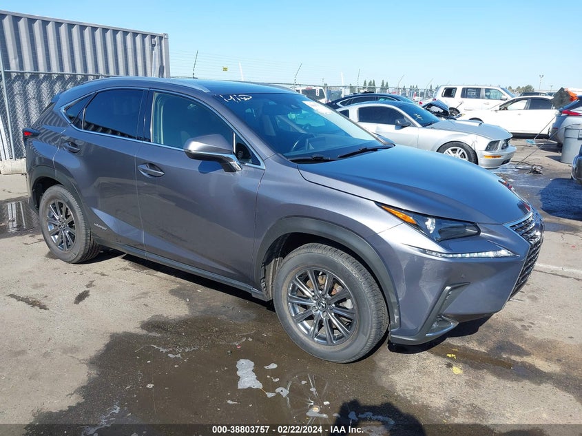 VIN JTJBJRBZ7K2102597 2019 LEXUS NX 300H