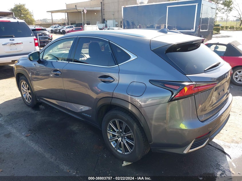 VIN JTJBJRBZ7K2102597 2019 LEXUS NX 300H
