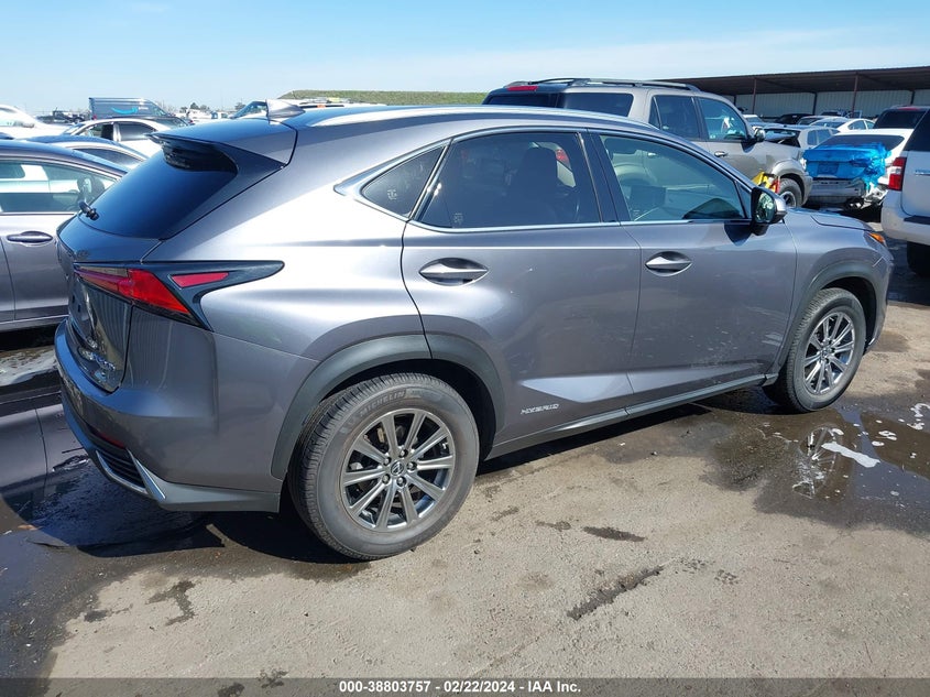 VIN JTJBJRBZ7K2102597 2019 LEXUS NX 300H