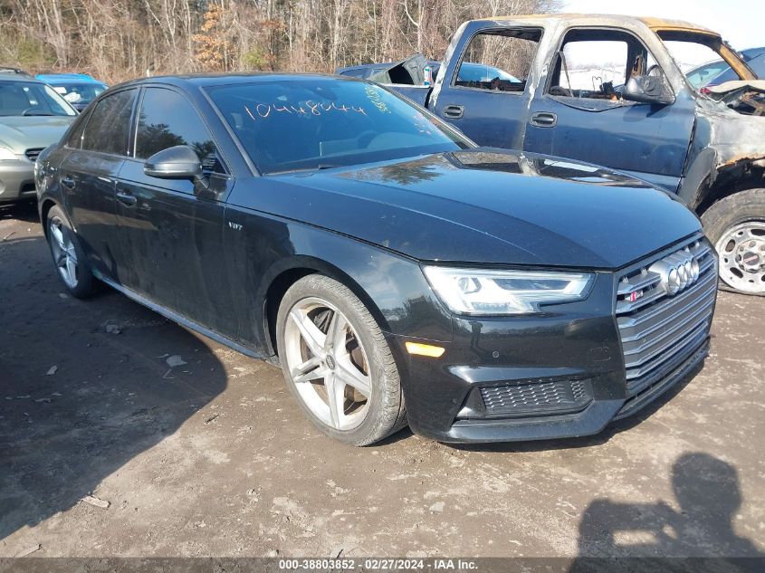 WAUB4AF49JA002142 2018 AUDI S4, photo no. 1