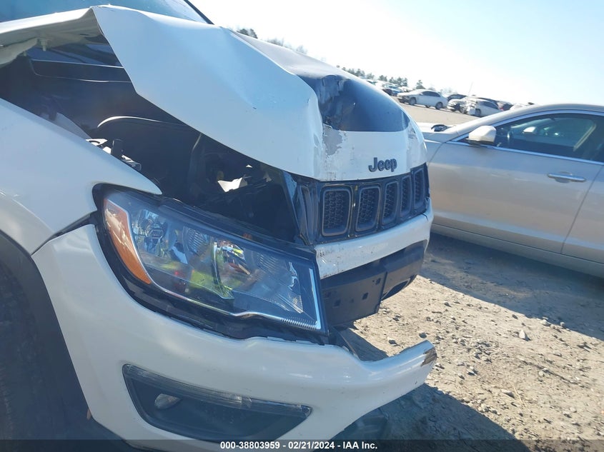 VIN 3C4NJDDB7MT553680 2021 JEEP COMPASS TRAILHAWK