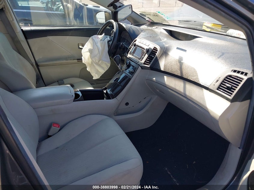 2012 Toyota Venza Le VIN: 4T3ZA3BB5CU057122 Lot: 38803998