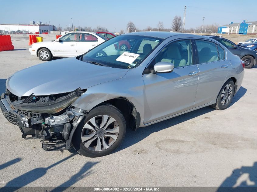 2013 Honda Accord Lx VIN: 1HGCR2F31DA018282 Lot: 38804002