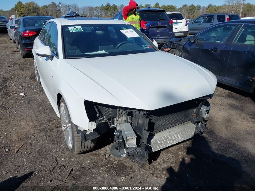 2019 Audi A4 45 Premium VIN: WAUENAF44KA070084 Lot: 38804006