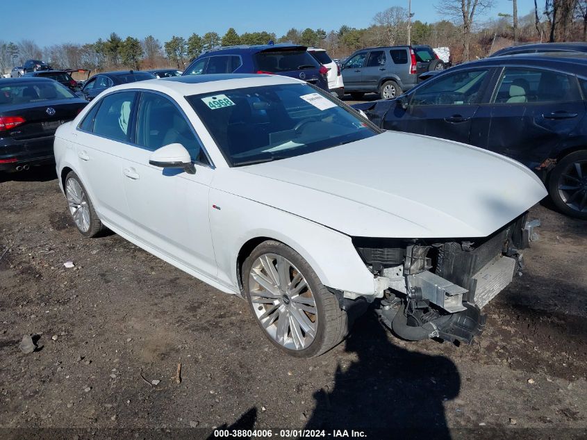 WAUENAF44KA070084 2019 Audi A4 45 Premium